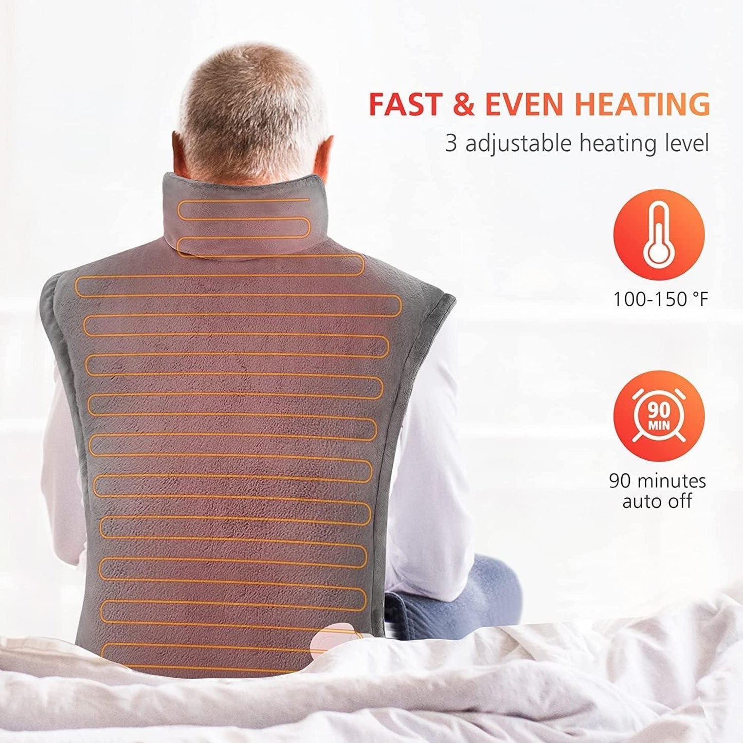 HeatCape® Full Back Heating Pad