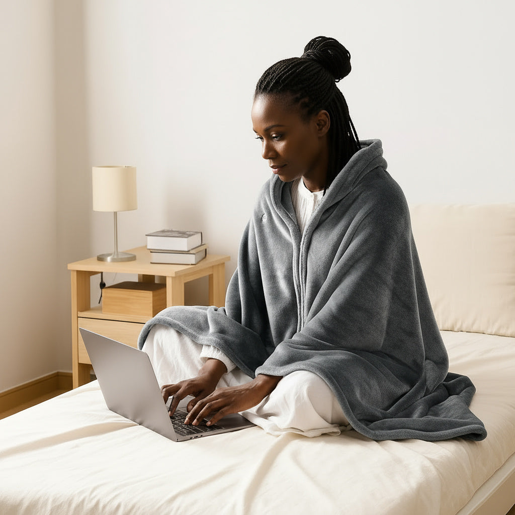 Heated Shawl Blanket