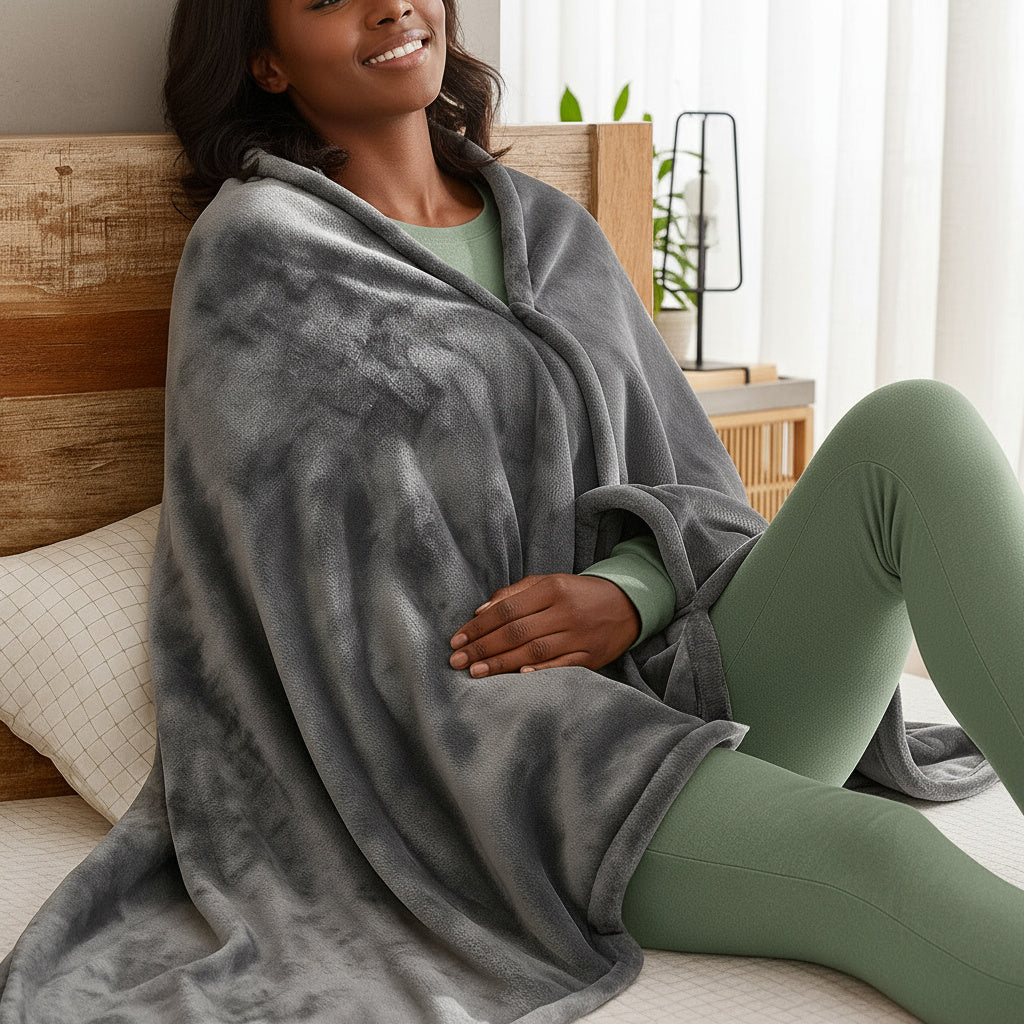 Heated Shawl Blanket
